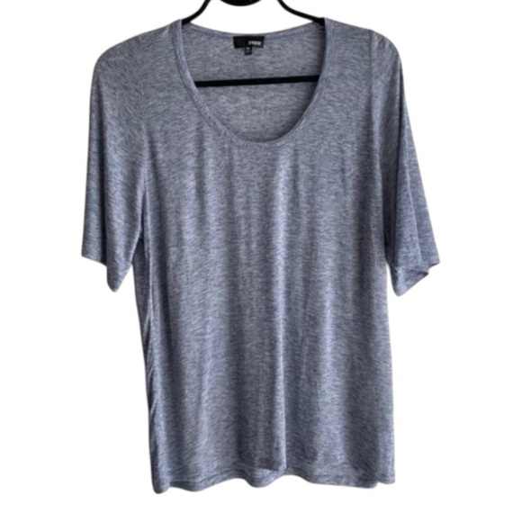 Aritzia Wilfred Free T-Shirt Heathered Oversized Marle Crew neck Short Sleeve - Picture 2 of 14
